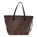 Louis Vuitton Damier Ebene Neo Neverfull MM Rose Ballerine