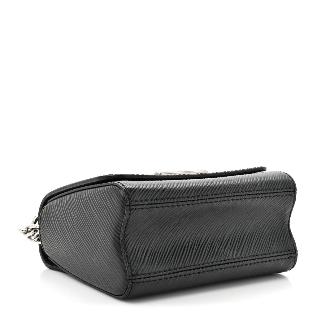 Louis Vuitton Epi Twist Shoulder Bag Mini Black