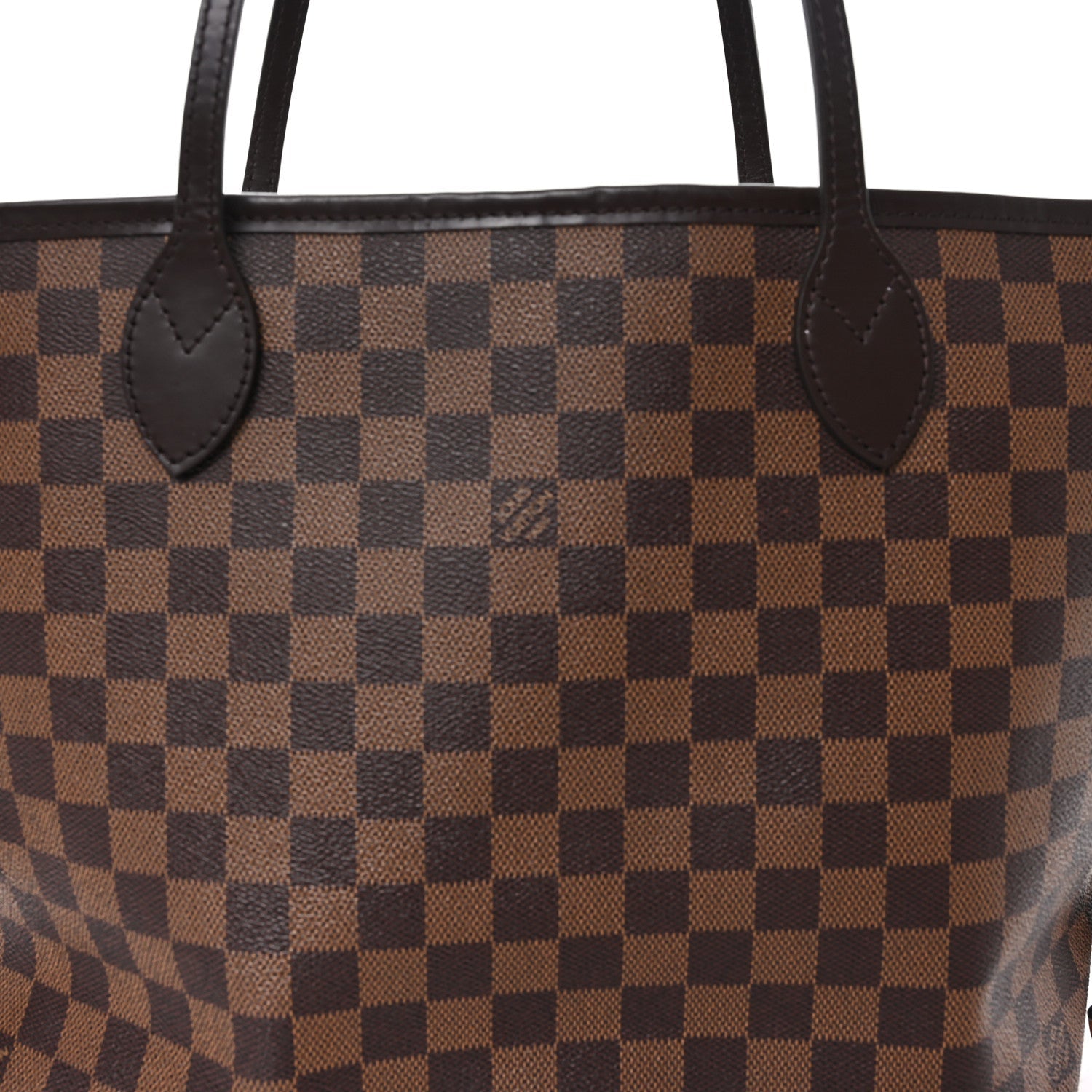Louis Vuitton Damier Ebene Neo Neverfull MM Rose Ballerine