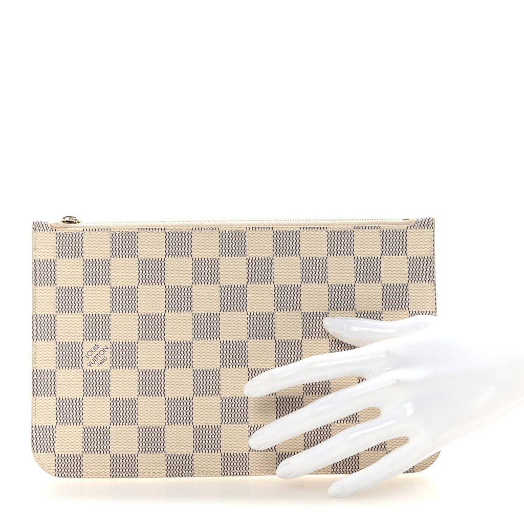 Louis Vuitton Damier Azur Neverfull MM GM Pochette