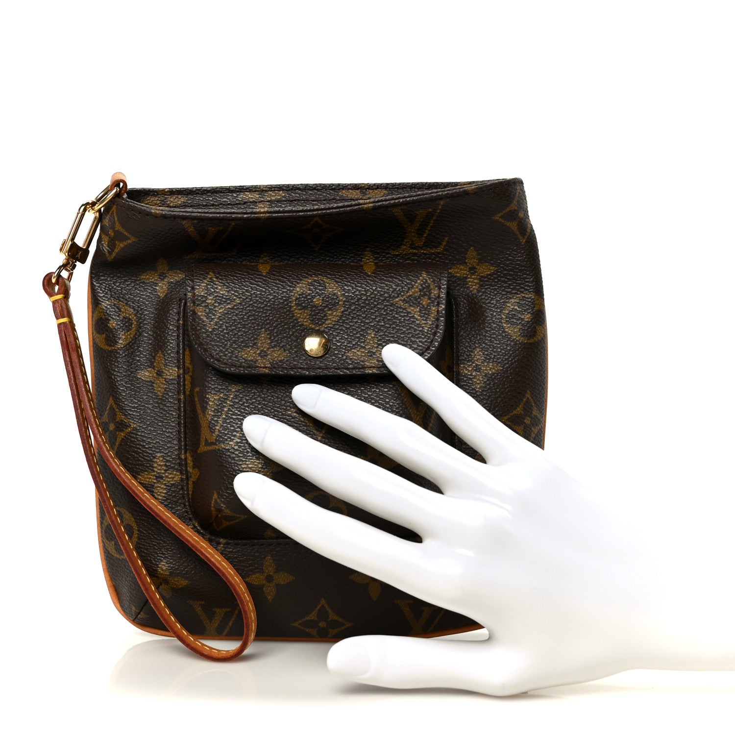 Louis Vuitton Monogram Partition Wristlet