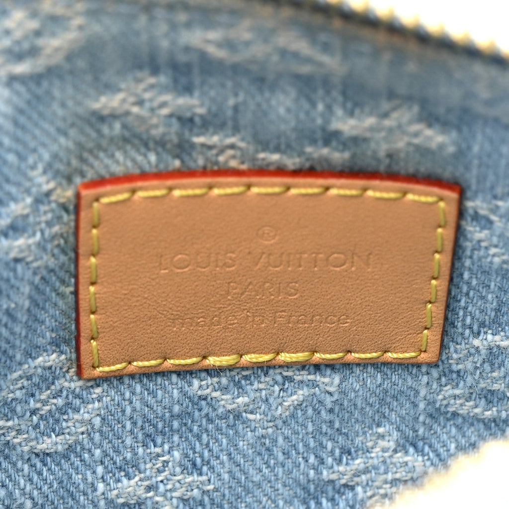 Louis Vuitton Monogram Denim Nano Speedy Sky Blue