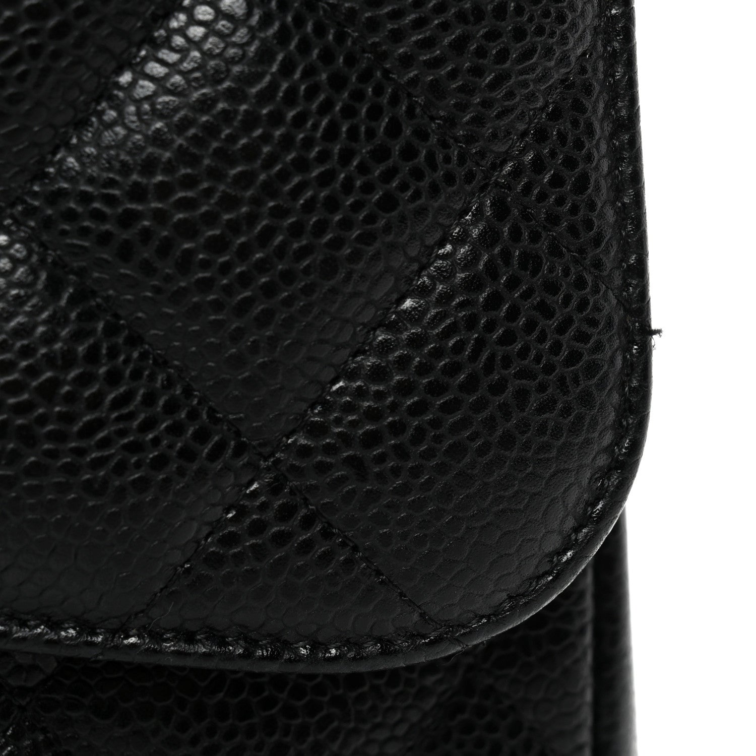 Chanel Caviar Quilted Jumbo Double Flap Black