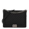 Chanel Caviar Quilted Large Boy Flap Black