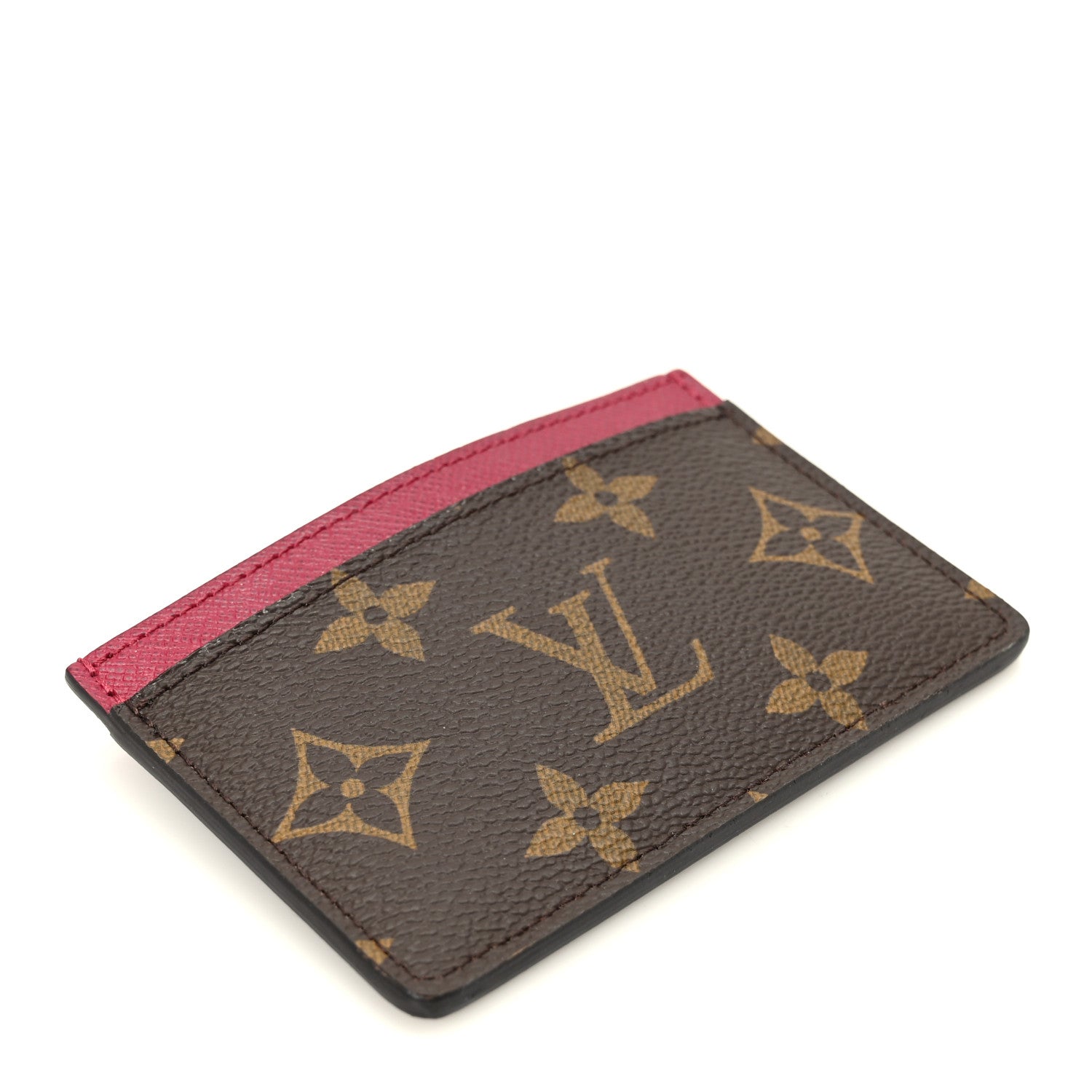 Louis Vuitton Monogram Card Holder Fuchsia