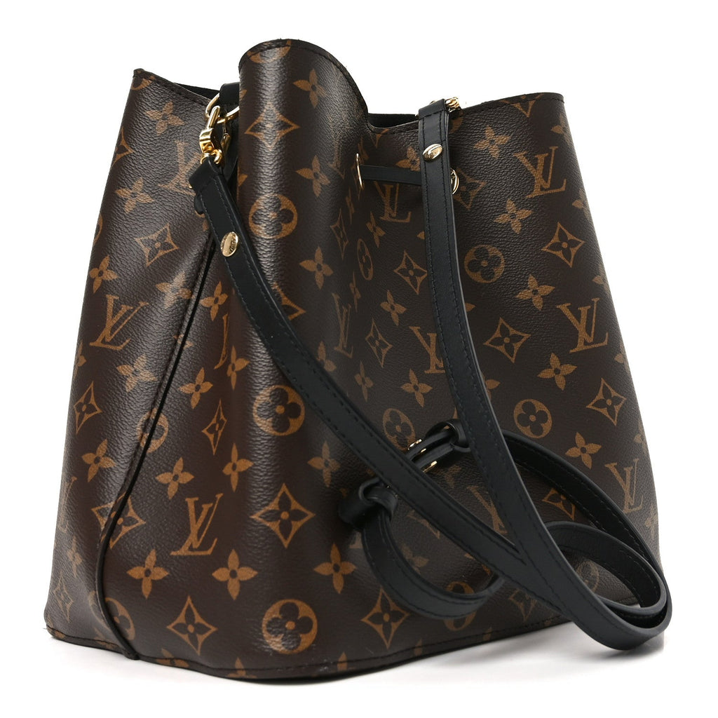 Louis Vuitton Monogram Neonoe MM Black