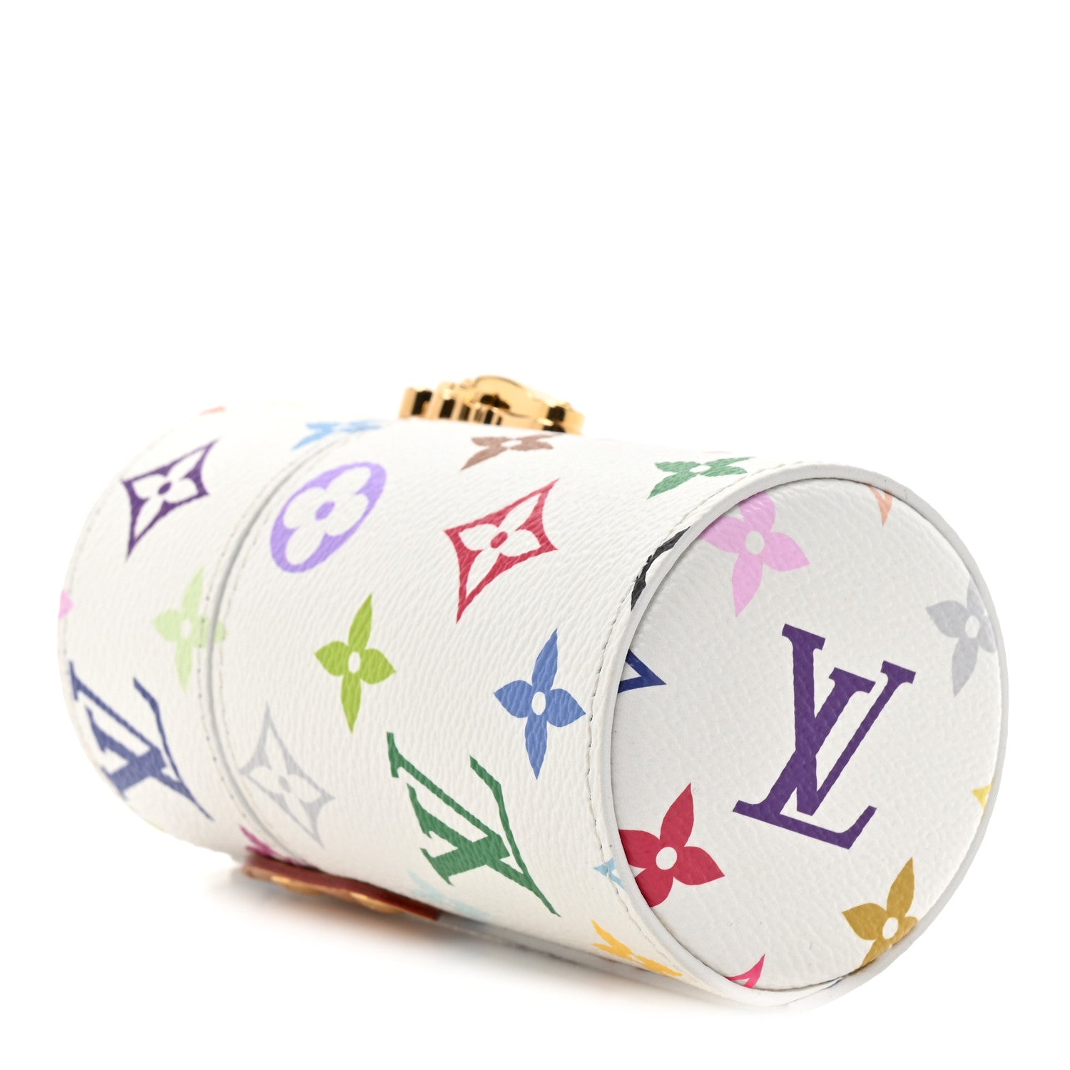 Louis Vuitton LV X TM Monogram Multicolor Fragrance Travel Case White