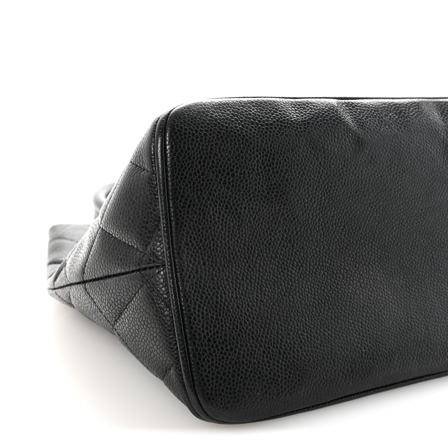 Chanel Caviar Quilted Medallion Tote Black