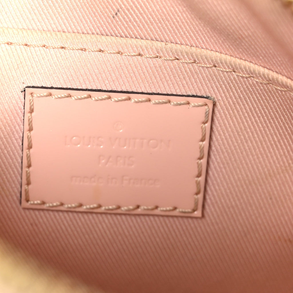 Louis Vuitton Vernis Monogram Alma Mini Rose Ballerine