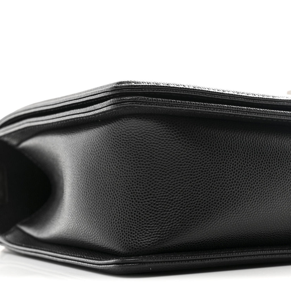 Chanel Caviar Quilted New Medium Boy Flap Black