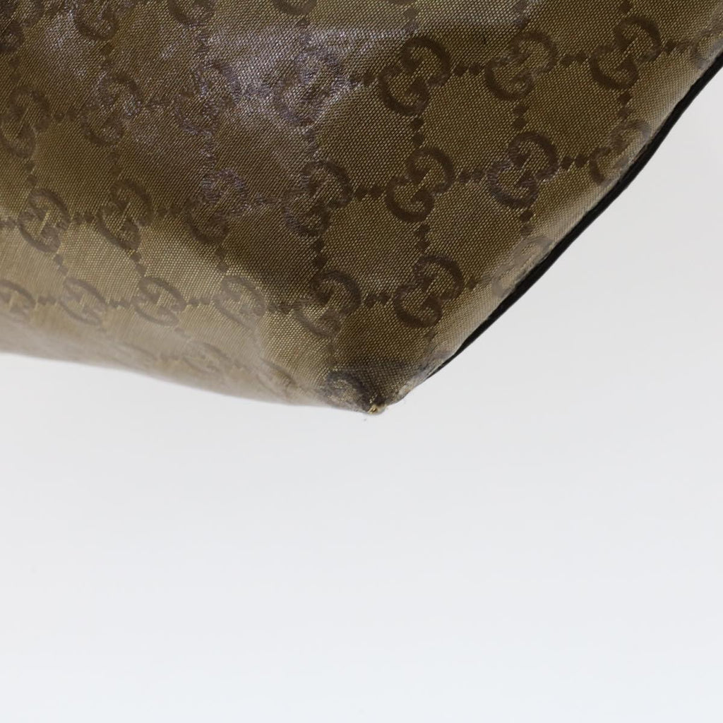 GUCCI GG Canvas Shoulder Bag Beige 131228  47214