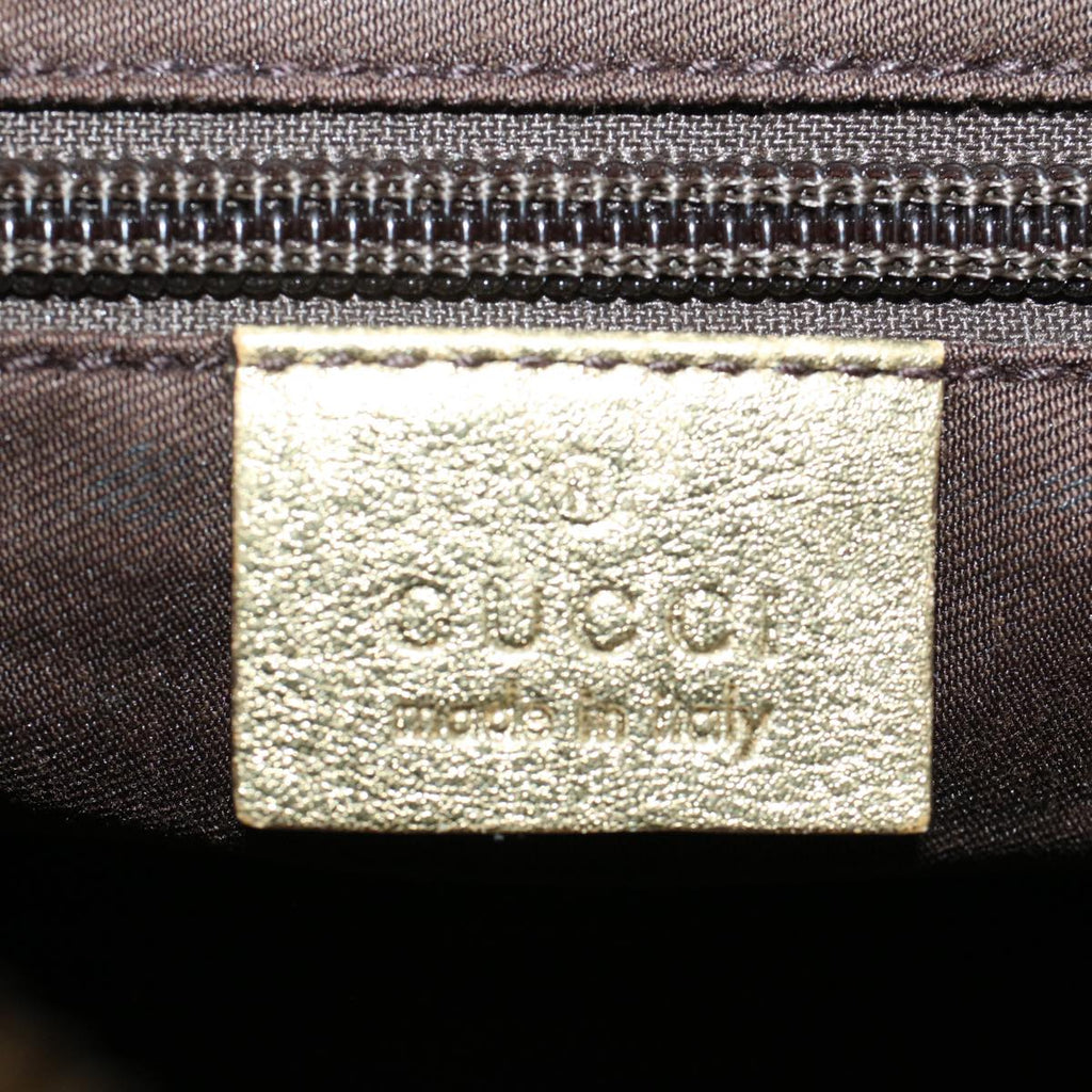 GUCCI GG Canvas Shoulder Bag Beige 131228  47214