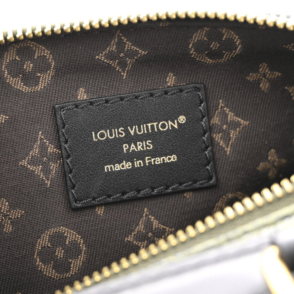 Louis Vuitton Lambskin Nano Biker Khaki