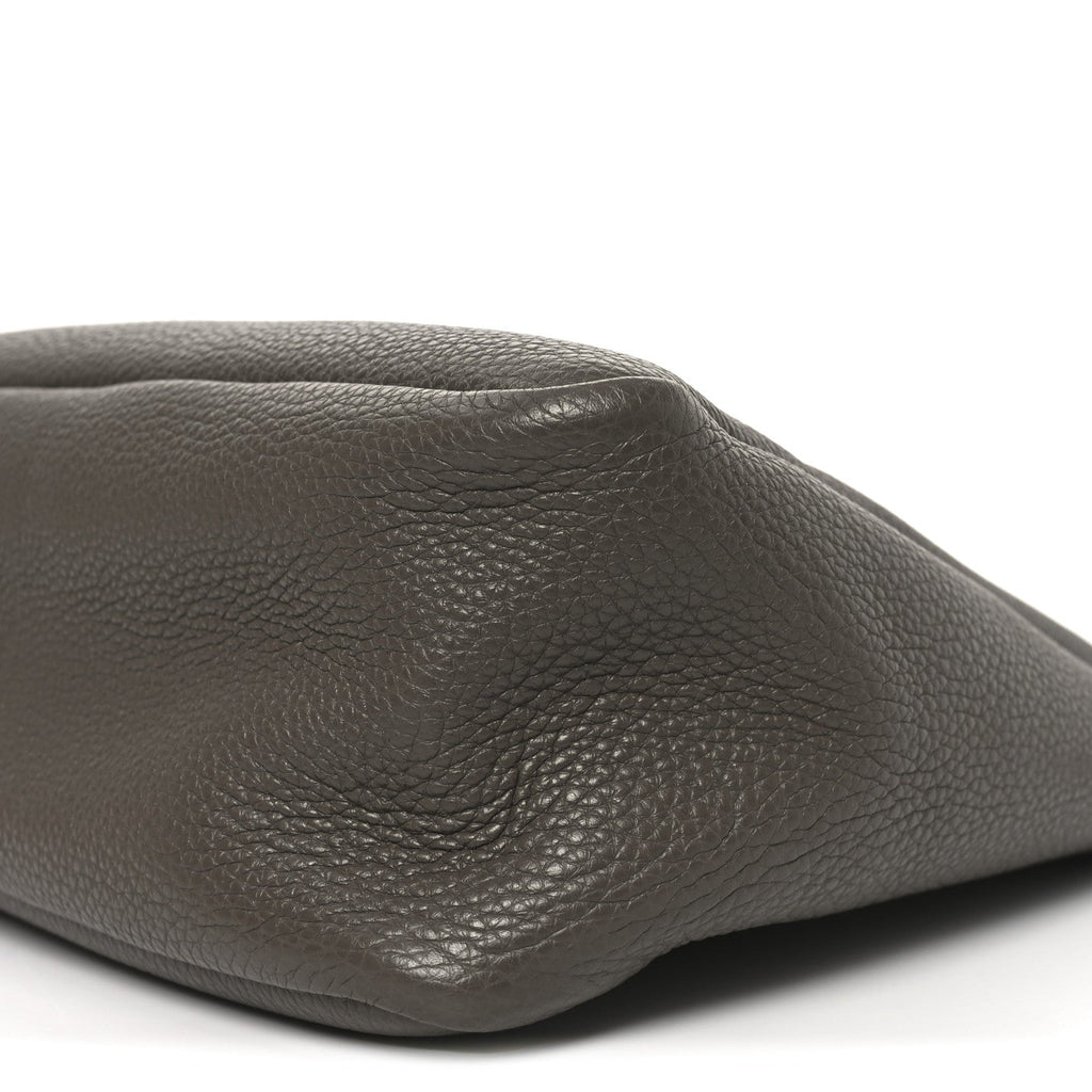 Prada Vitello Daino Soft Medium Zippered Top Handle Bag Bambu