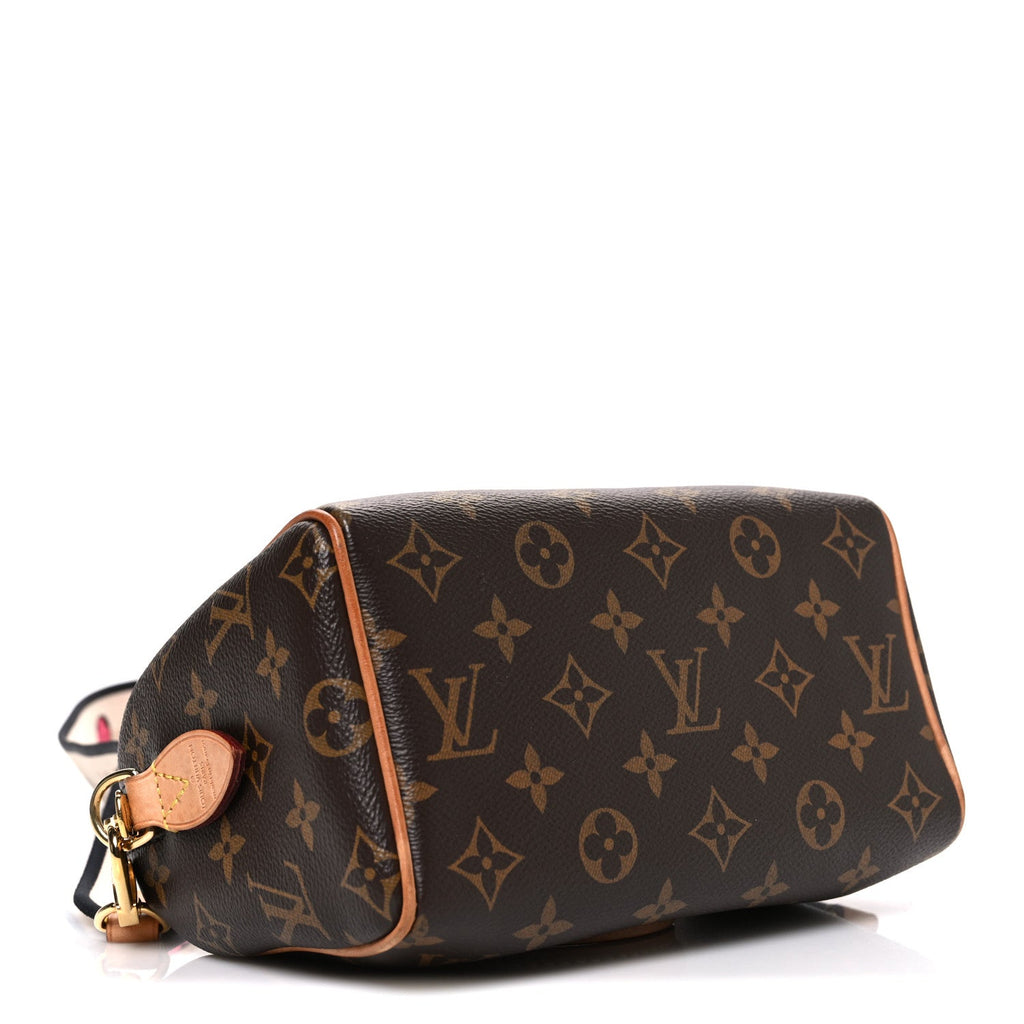 Louis Vuitton Monogram Speedy Bandouliere 20 Black