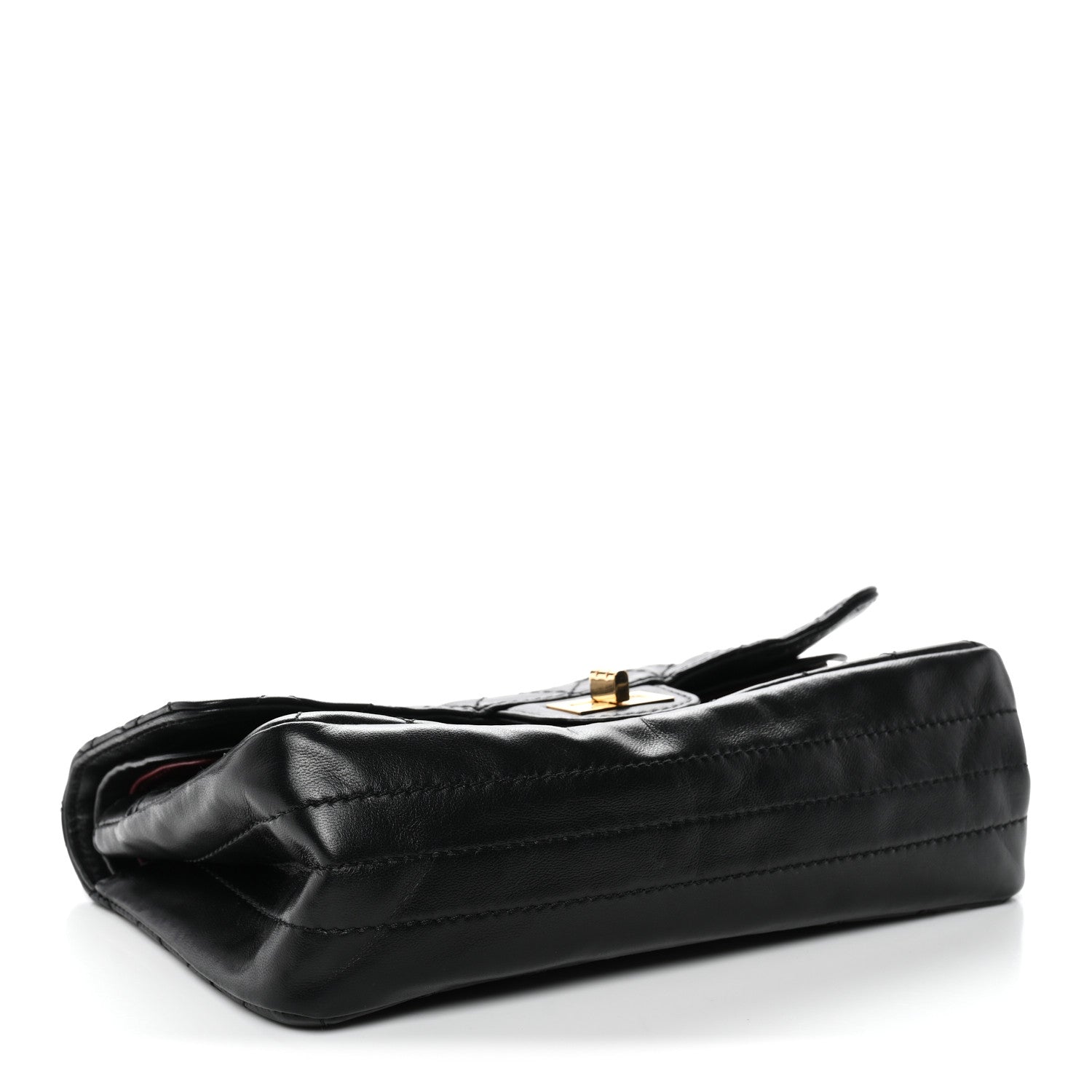 Chanel Lambskin Quilted Crush 2.55 Reissue 225 Flap Black