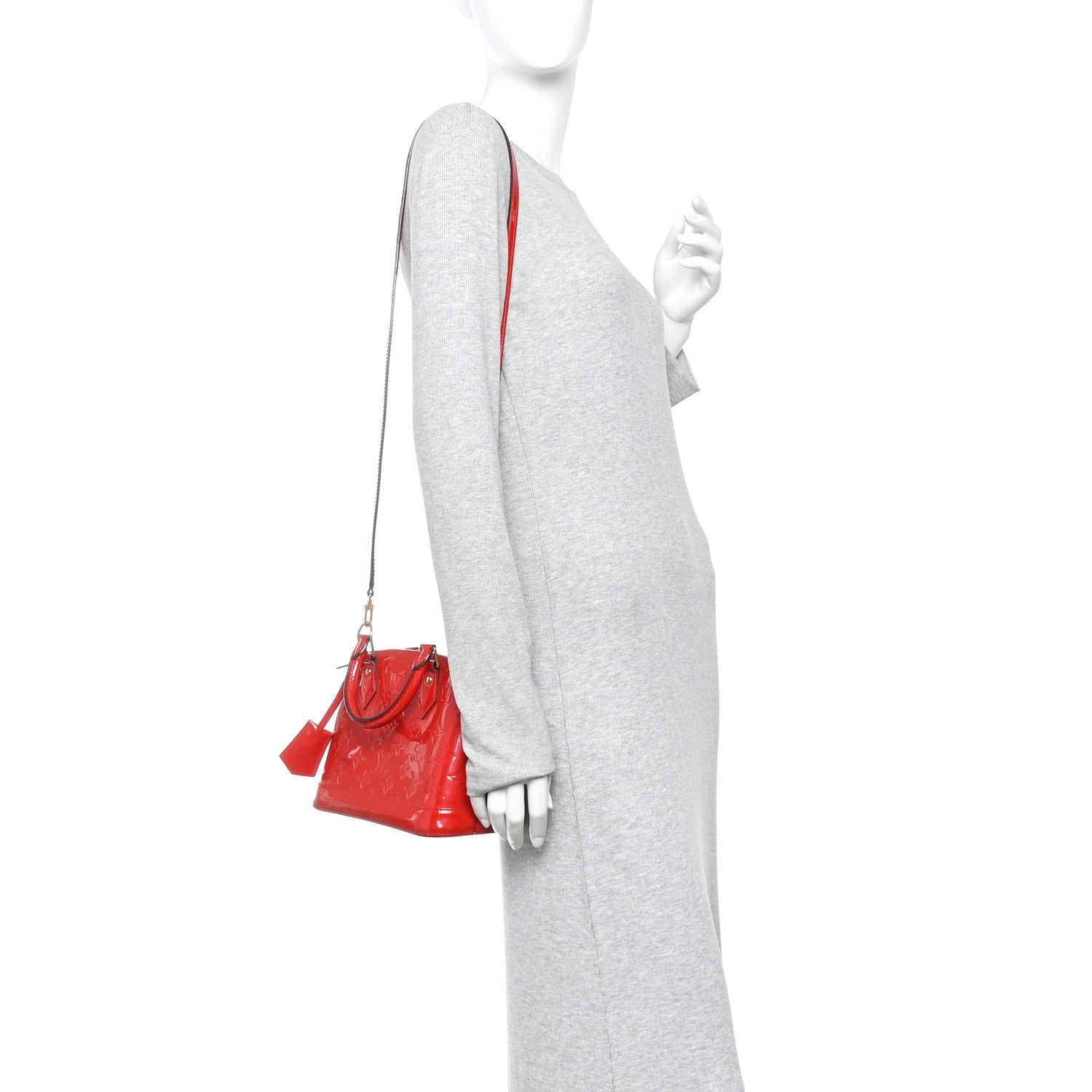 Louis Vuitton Vernis Alma BB Cherry