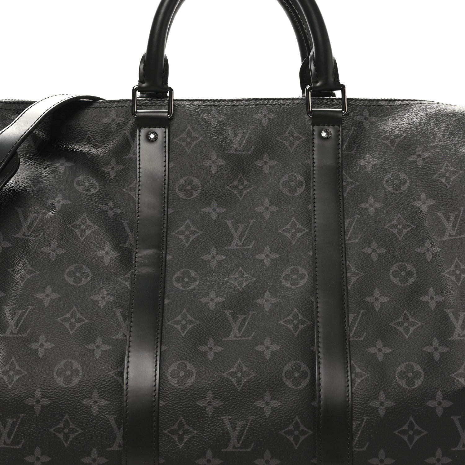 Louis Vuitton Monogram Eclipse Keepall Bandouliere 55
