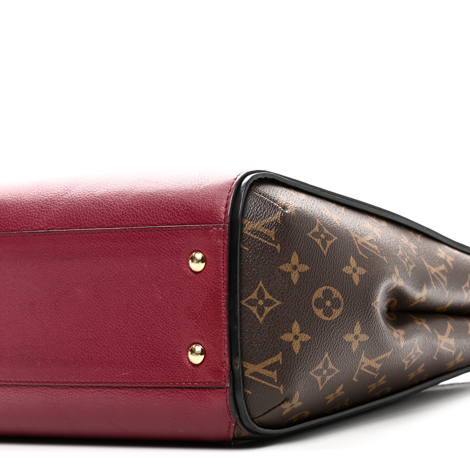 Louis Vuitton Calfskin Monogram Kimono Tote Grape
