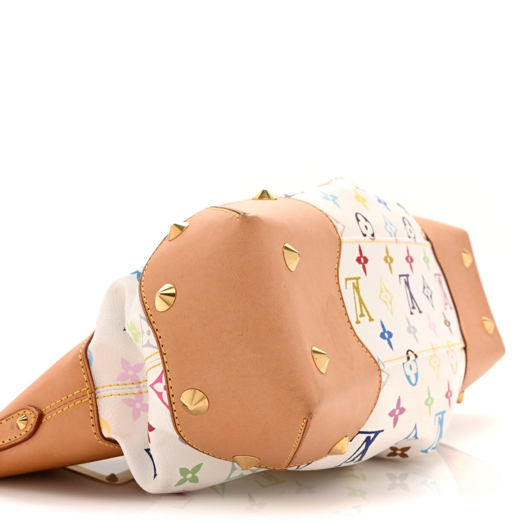 Louis Vuitton Monogram Multicolor Judy MM White