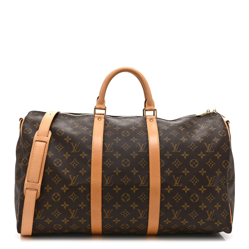 Louis Vuitton Monogram Keepall Bandouliere 50