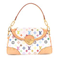 Louis Vuitton Monogram Multicolor Beverly MM White