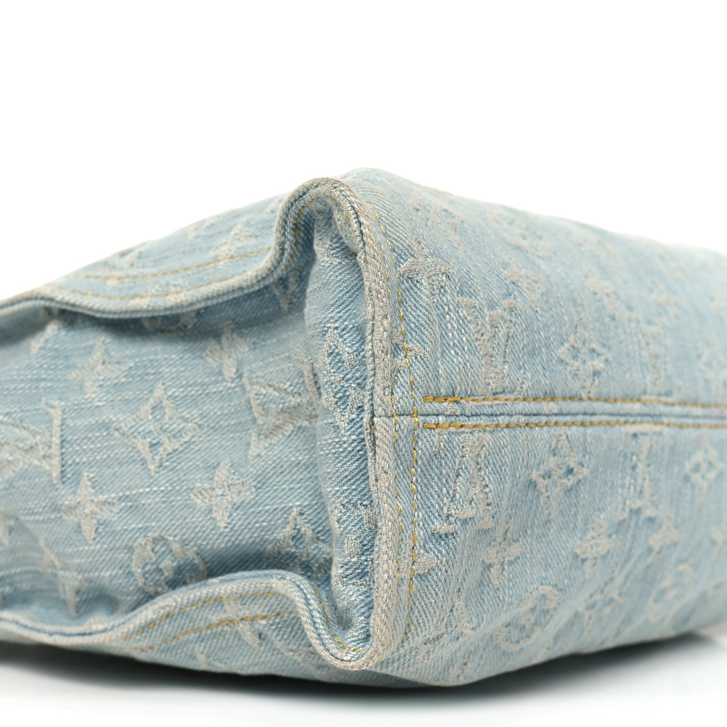 Louis Vuitton Monogram Washed Denim Let Go PM Sky Blue