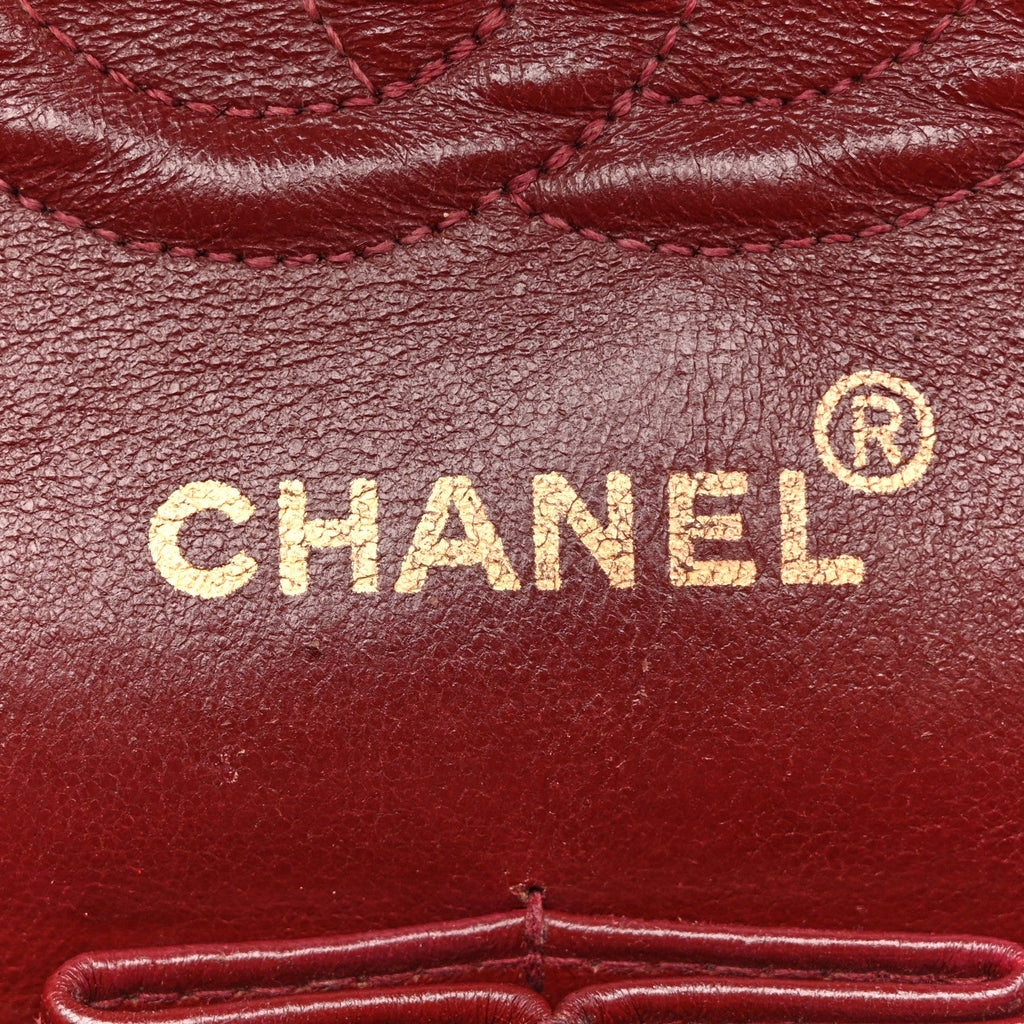 Chanel Lambskin Quilted Small Double Flap Black