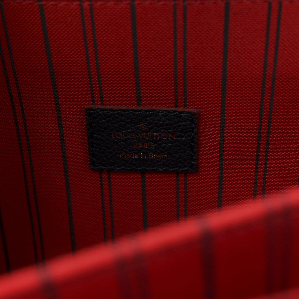 Louis Vuitton Empreinte Pochette Metis Marine Rouge
