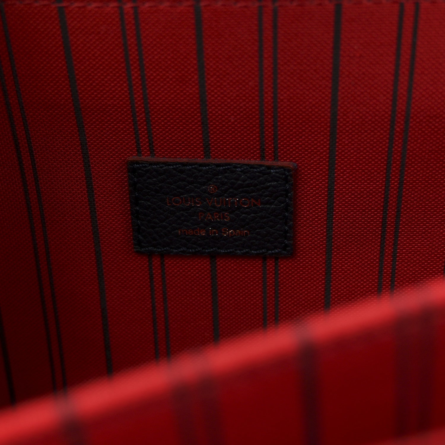 Louis Vuitton Empreinte Pochette Metis Marine Rouge
