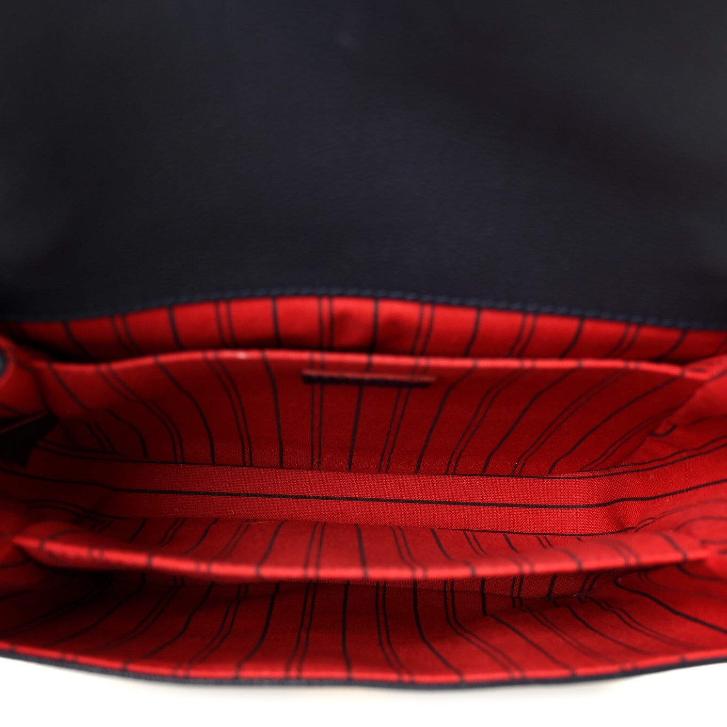 Louis Vuitton Empreinte Pochette Metis Marine Rouge