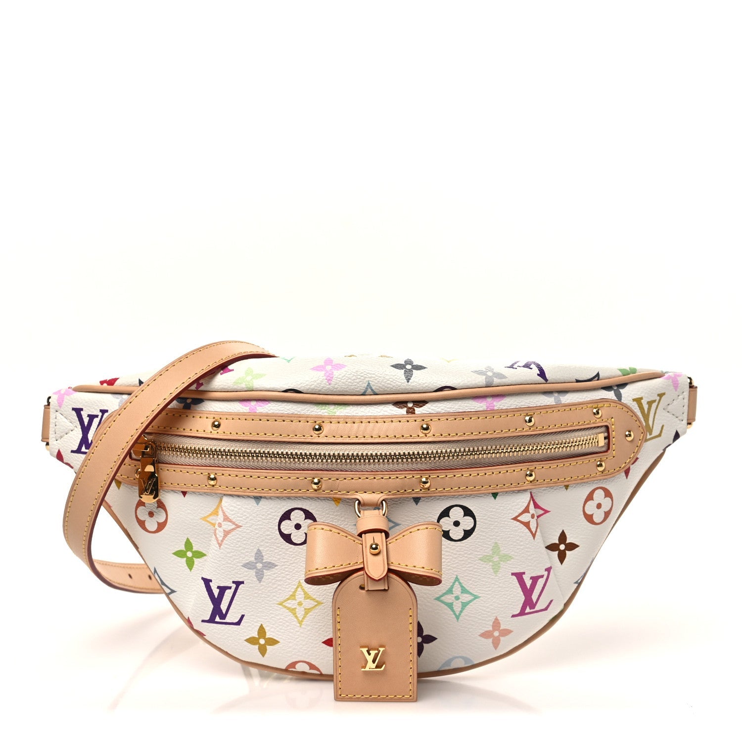 Louis Vuitton LV X TM Monogram Multicolor High Rise Bumbag White