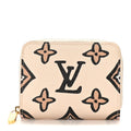Louis Vuitton Monogram Giant Wild At Heart Zippy Coin Purse Creme