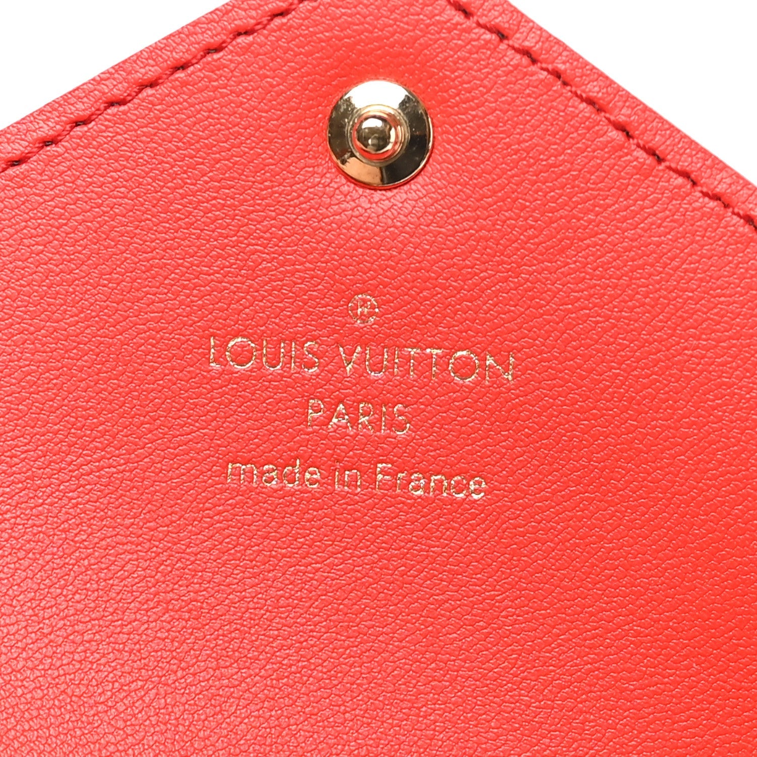 Louis Vuitton Monogram Medium Kirigami Pochette Insert Coquelicot