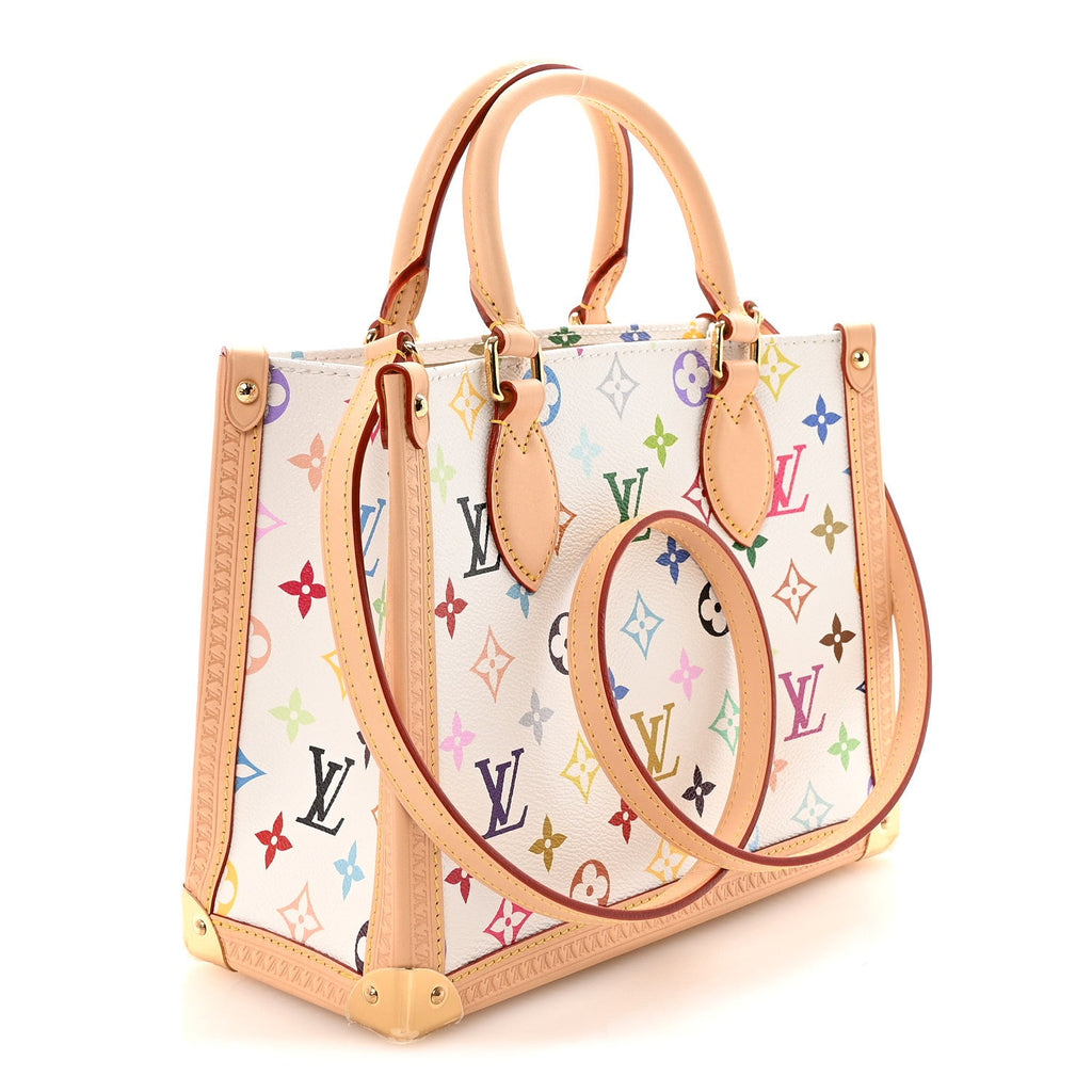 Louis Vuitton LV X TM Monogram Multicolor Onthego PM White
