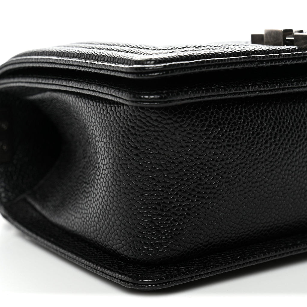 Chanel Caviar Quilted Small Boy Flap Black
