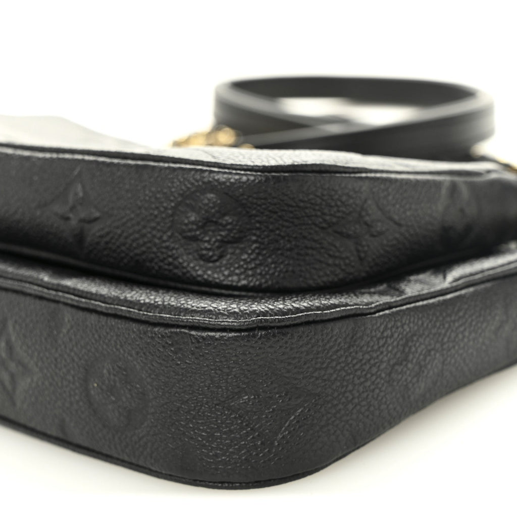 Louis Vuitton Empreinte Monogram Giant Multi Pochette Accessories Black