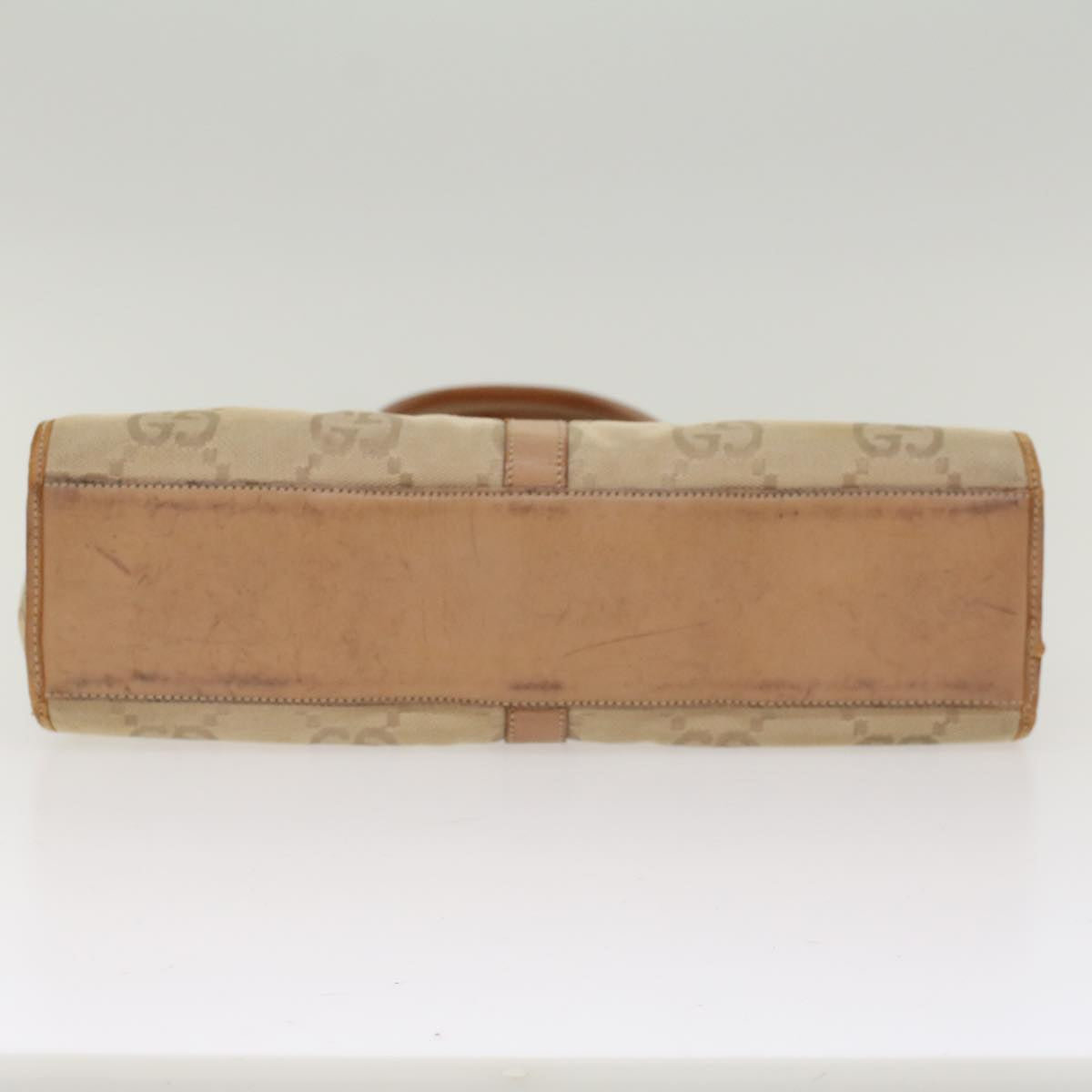 GUCCI GG Canvas Jackie Tote Bag Beige  47994