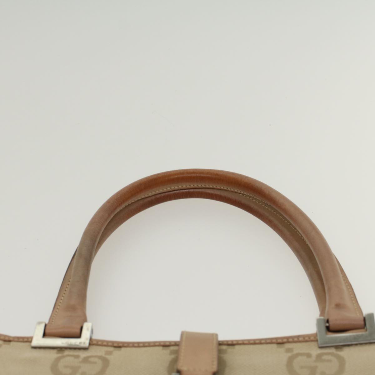 GUCCI GG Canvas Jackie Tote Bag Beige  47994