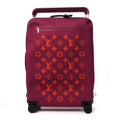 Louis Vuitton Knit Monogram Horizon Soft 55 Suitcase Fuchsia