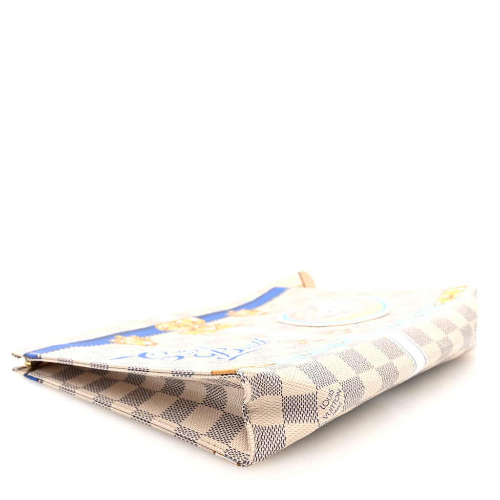 Louis Vuitton Damier Azur Summer Trunks Saint Barths Toiletry Pouch 26