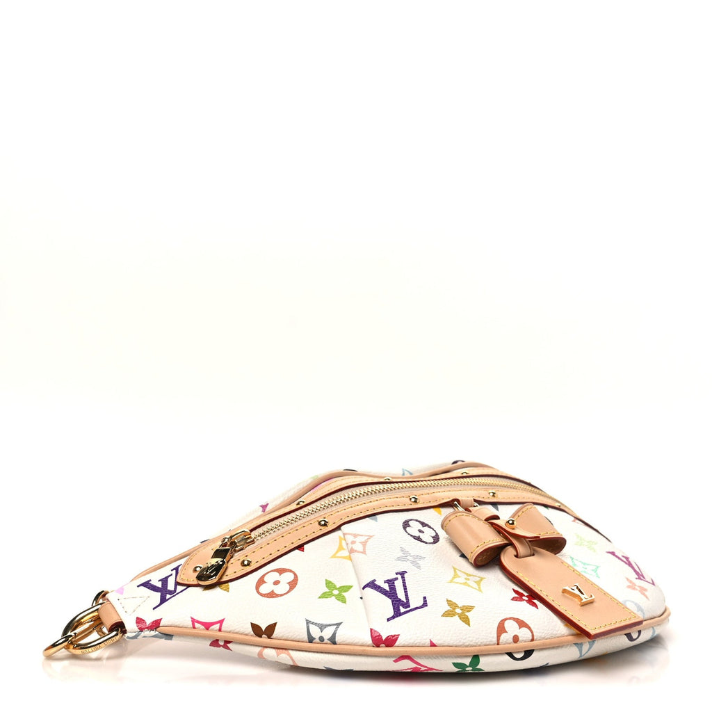 Louis Vuitton LV X TM Monogram Multicolor High Rise Bumbag White
