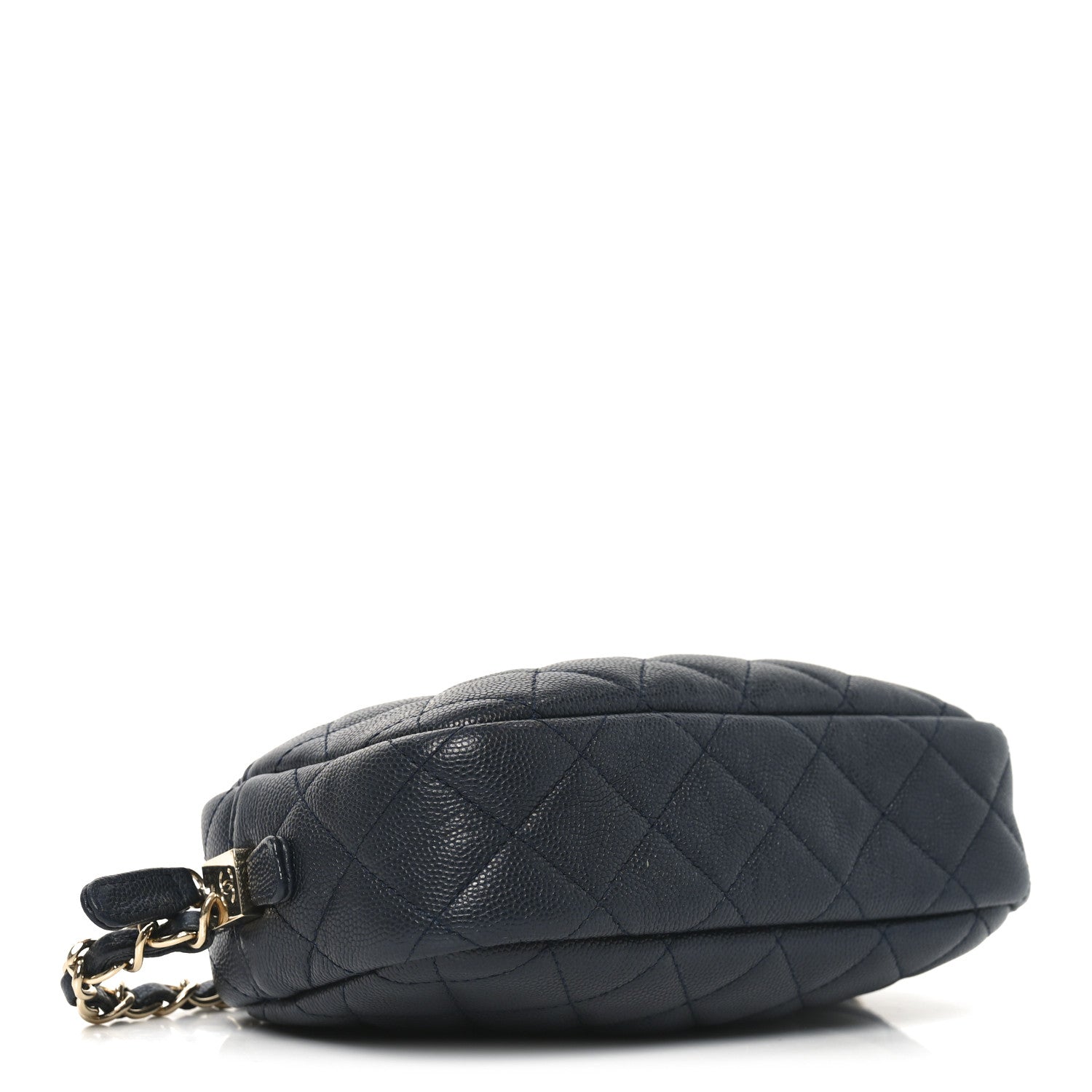 Chanel Caviar Quilted Camera Case Navy