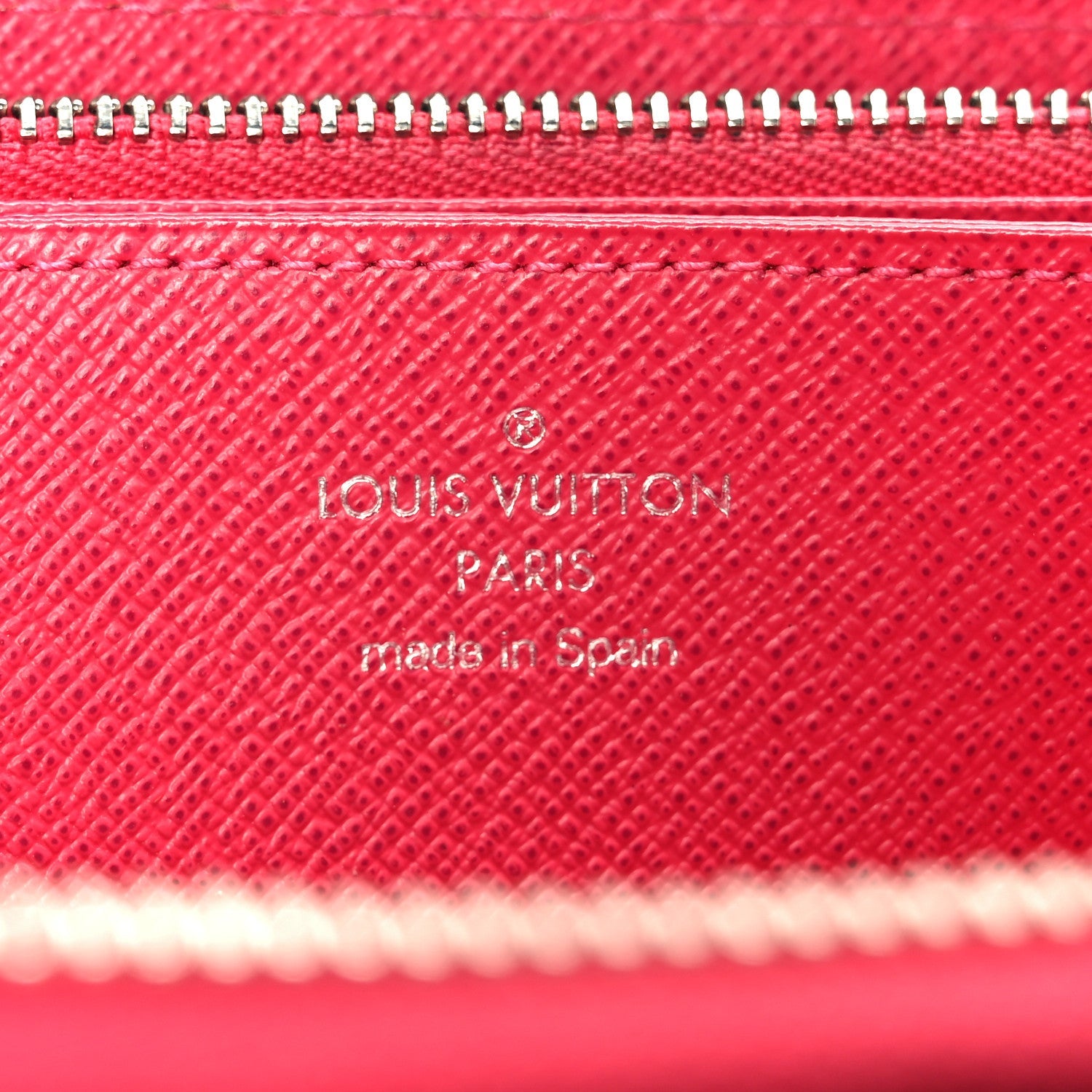 Louis Vuitton Epi Zippy Compact Wallet Fuchsia