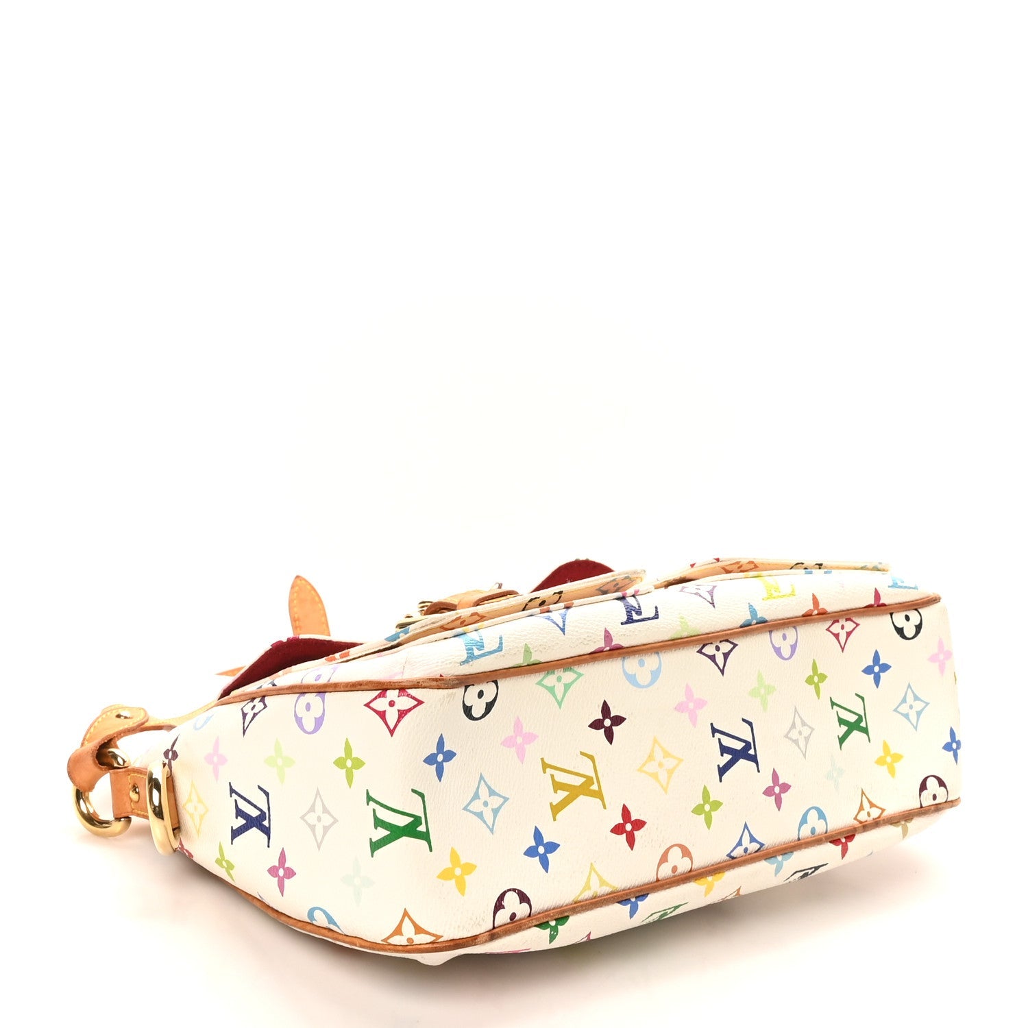 Louis Vuitton Monogram Multicolor Lodge GM White