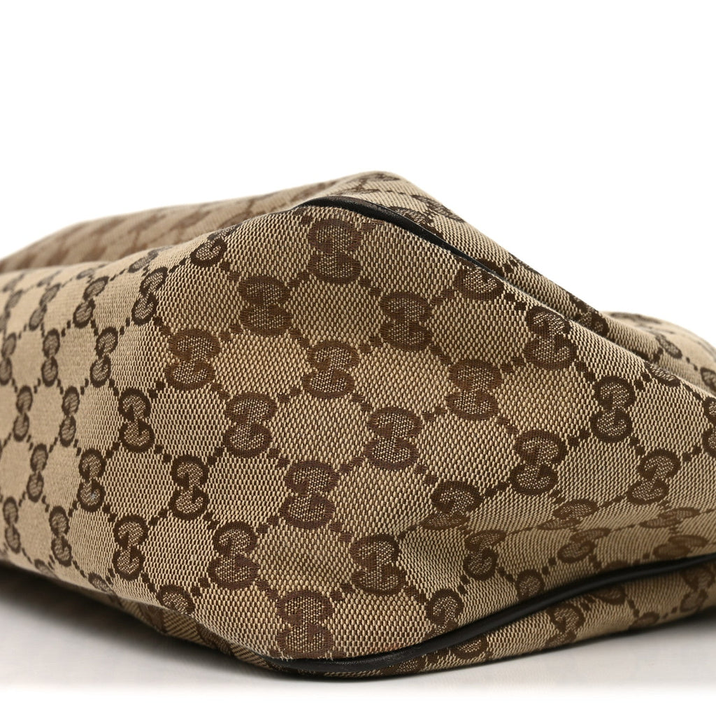 Gucci Monogram Medium Sukey Tote Dark Brown