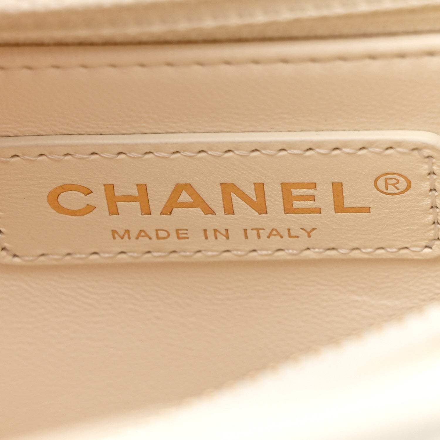 Chanel Caviar Quilted Small Coco Handle Flap White