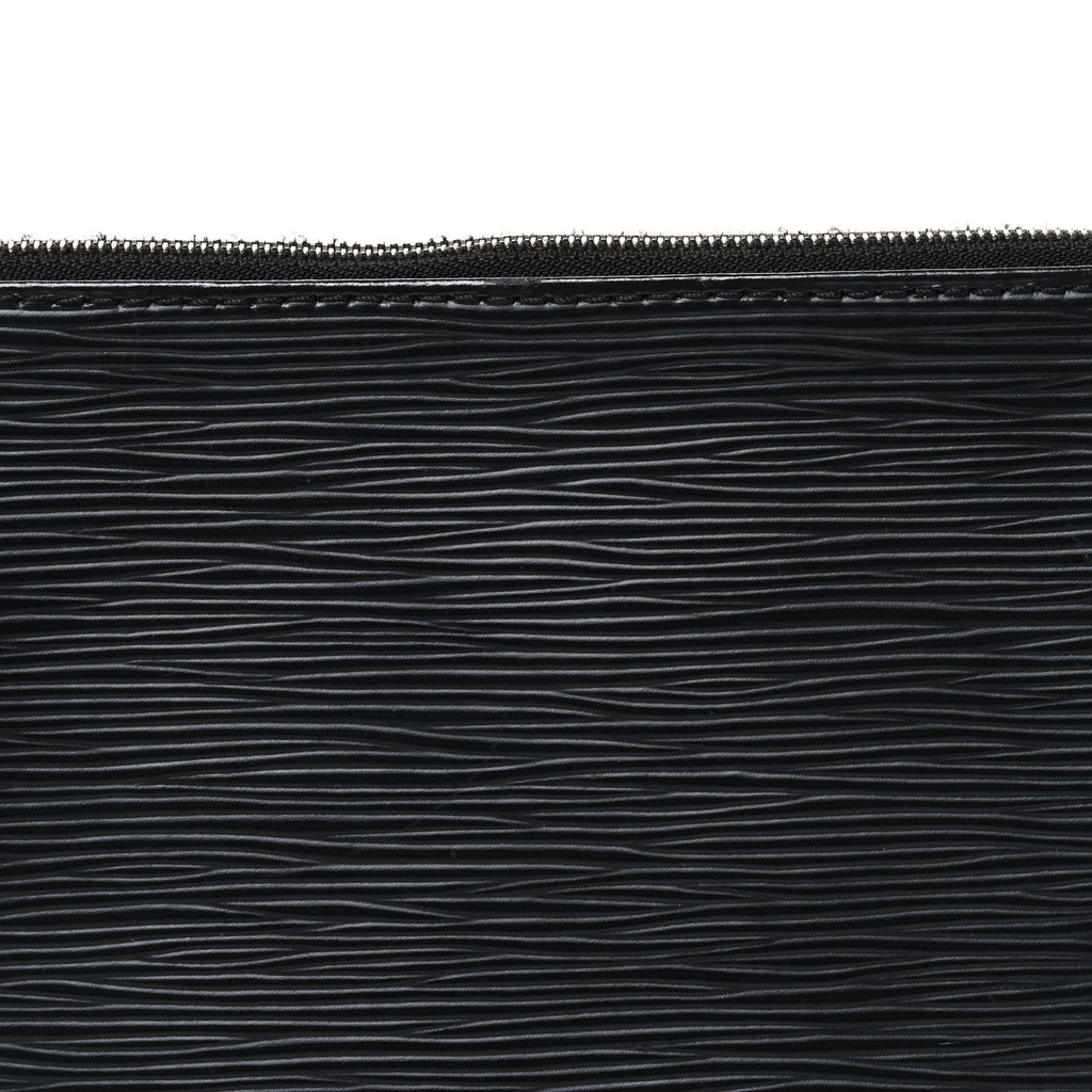 Louis Vuitton Epi Pochette Accessories NM Black