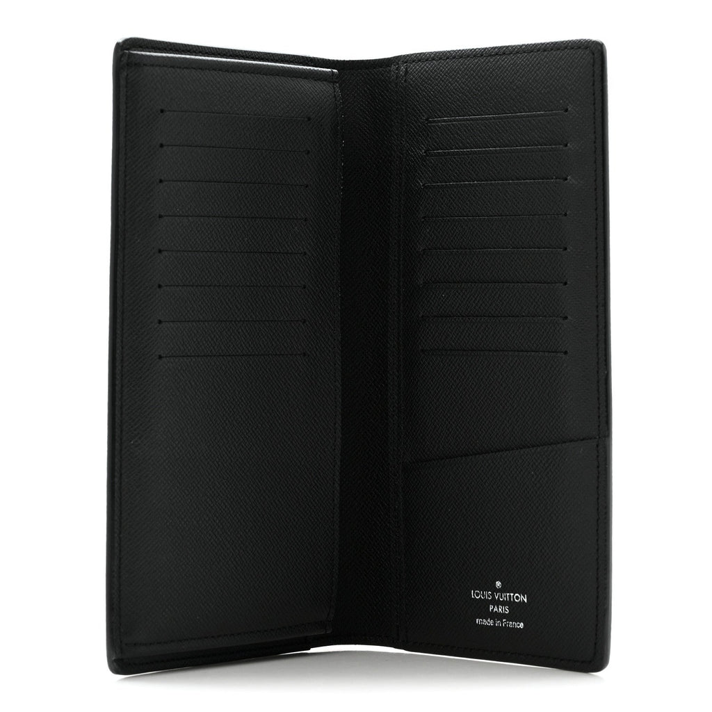 Louis Vuitton Monogram Eclipse Sunrise Brazza Wallet