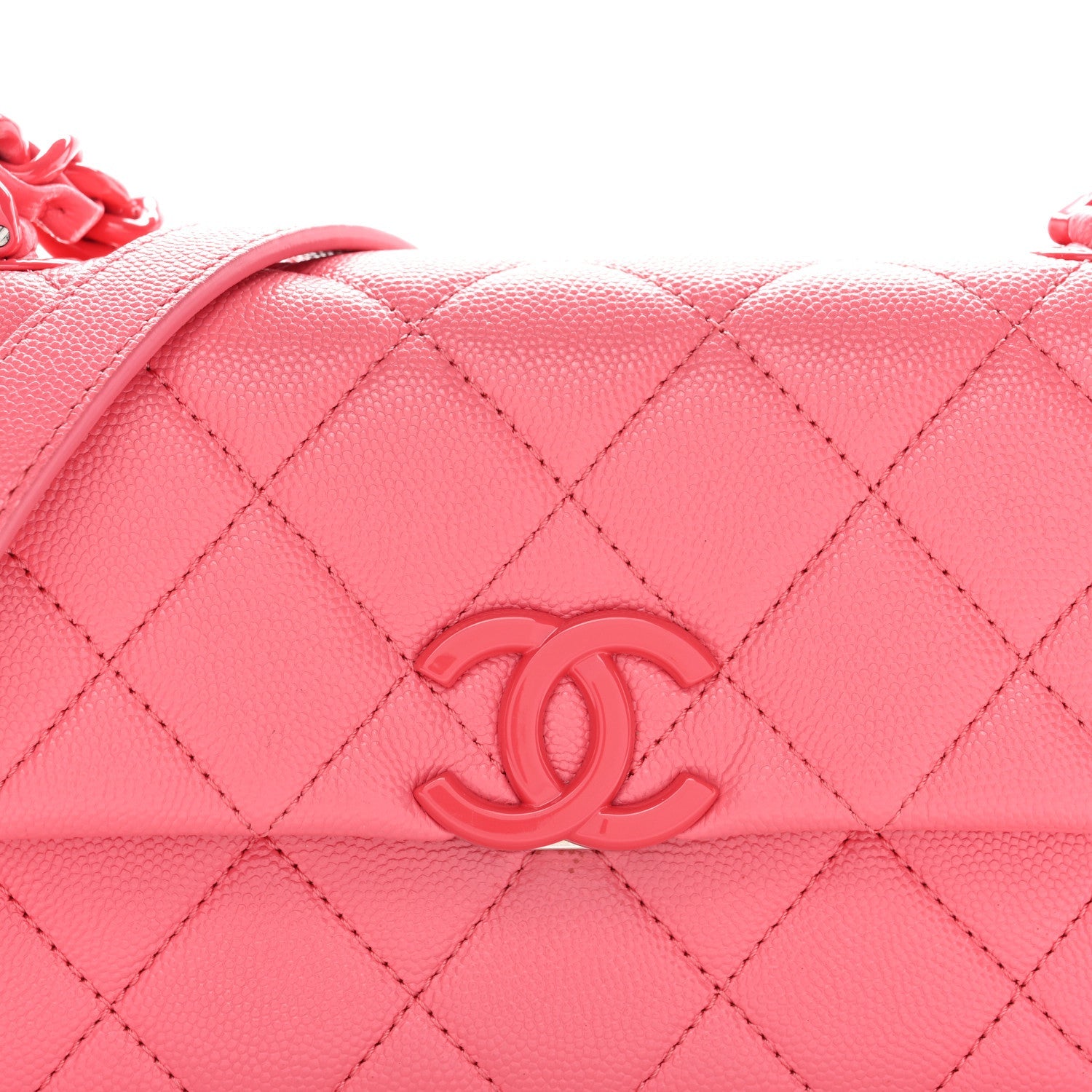 Chanel Caviar Quilted My Everything Small Flap Pink